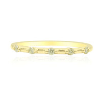 Kanariengelber SI1 Brillant-Goldring