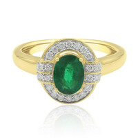 Sambia-Smaragd-Goldring