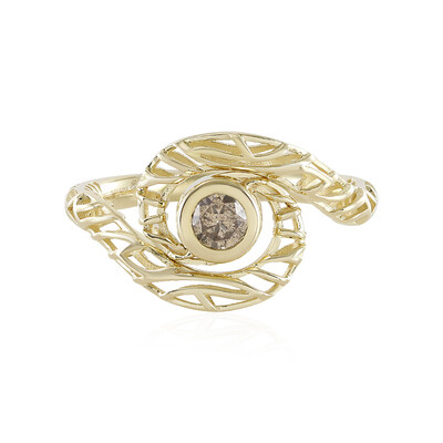 I2 Champagner-Brillant-Goldring (Ornaments by de Melo)
