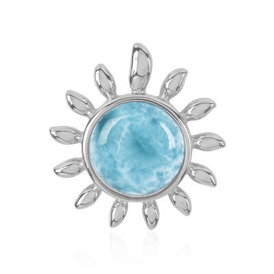 Larimar-Silberanhänger