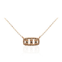 SI1 Argyle-Rose de France-Brillant-Goldcollier
