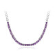 Amethyst-Silbercollier
