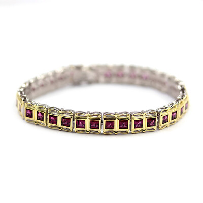 Rhodolith-Silberarmband (Dallas Prince Designs)