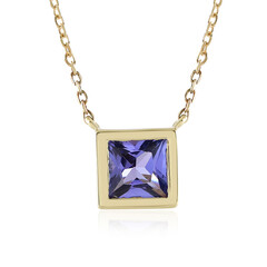 AAA-Tansanit-Goldcollier