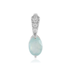 Paraiba-Opal-Silberanhänger