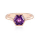 Sibirischer Amethyst-Silberring (Adela Silber)