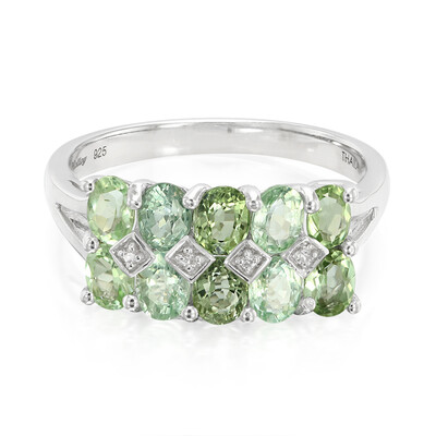 Paraiba-Turmalin-Silberring