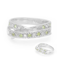 Demantoid-Silberring