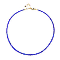 Äthiopischer Blauer Opal-Silberhalskette