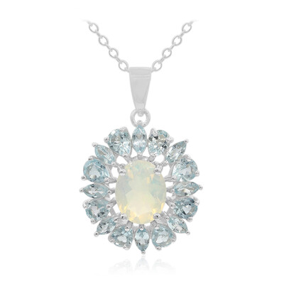 Welo-Opal-Silberhalskette