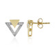 I2 (I) Diamant-Silberohrringe