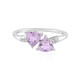 Lavendel-Amethyst-Silberring