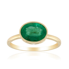 Sambia-Smaragd-Goldring