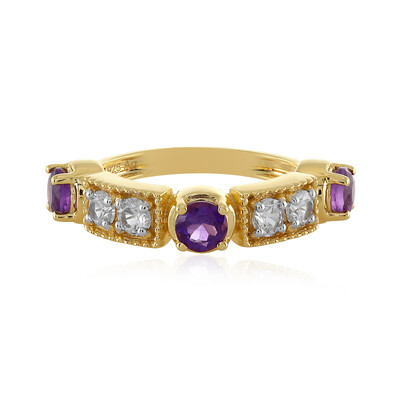 Amethyst-Silberring