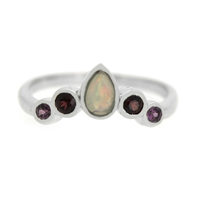 Welo-Opal-Silberring