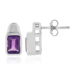 Amethyst-Silberohrringe