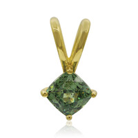 Madagaskar-Demantoid-Goldanhänger (John Ferry)