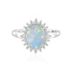 Welo-Opal-Silberring