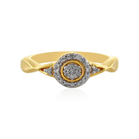 I2 (I) Diamant-Silberring
