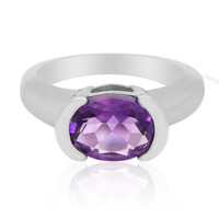 Sambia-Amethyst-Silberring