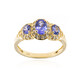 AAA-Tansanit-Goldring