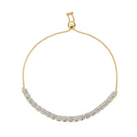 I3 (I) Diamant-Messingarmband (Juwelo Style)