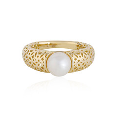 Süßwasserzuchtperlen-Goldring (Ornaments by de Melo)