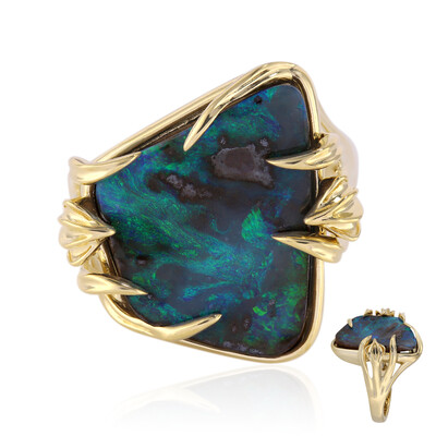 Boulder-Opal-Goldring (Mark Tremonti)