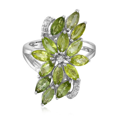 Paraiba-Turmalin-Silberring