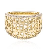 I4 (J) Diamant-Goldring (Ornaments by de Melo)