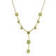 Peridot-Silbercollier