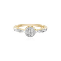 I3 (J) Diamant-Silberring