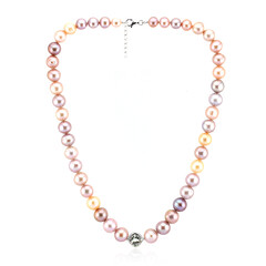 Ming-Perlen-Silbercollier (TPC)