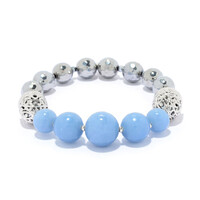 Edelstein-Silberarmband (Dallas Prince Designs)