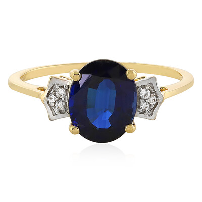 Kyanit-Goldring (Odyssey by Hannah)