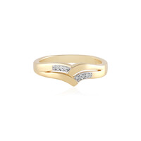 I3 (J) Diamant-Silberring