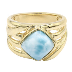 Larimar-Silberring