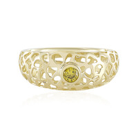 Gelber I2 Brillant-Goldring (Ornaments by de Melo)