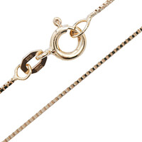 375er Gelbgold-Veneziakette - 45 cm - 1,6 g
