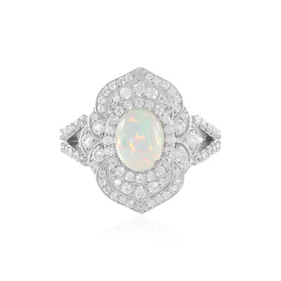 Welo-Opal-Silberring