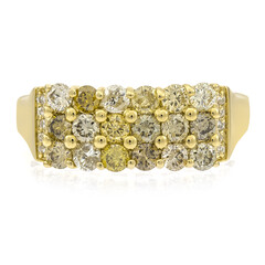 SI2 Fancy-Diamant-Goldring (CIRARI)