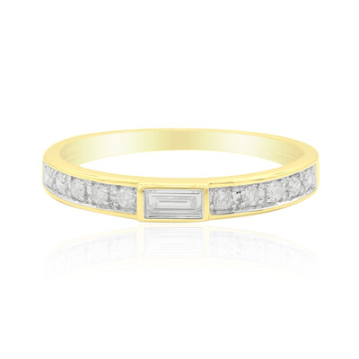 SI1 (G) Diamant-Goldring (Annette)