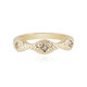I2 Schokoladen-Diamant-Silberring
