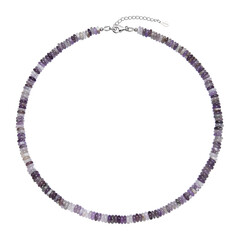 Amethyst-Silberhalskette