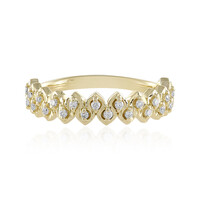 Lupenreiner (F) Brillant-Goldring (LUCENT DIAMONDS)