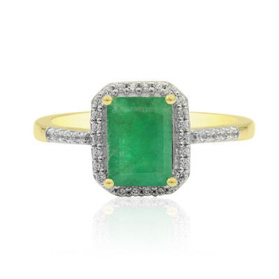 Sambia-Smaragd-Goldring