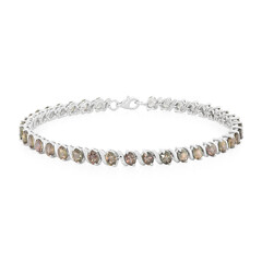 Nicht erhitzter Farbwechsel-Saphir-Silberarmband