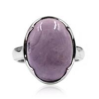 Fluorit-Opal-Silberring