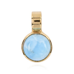 Larimar-Silberanhänger