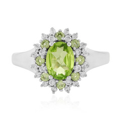 Peridot-Silberring